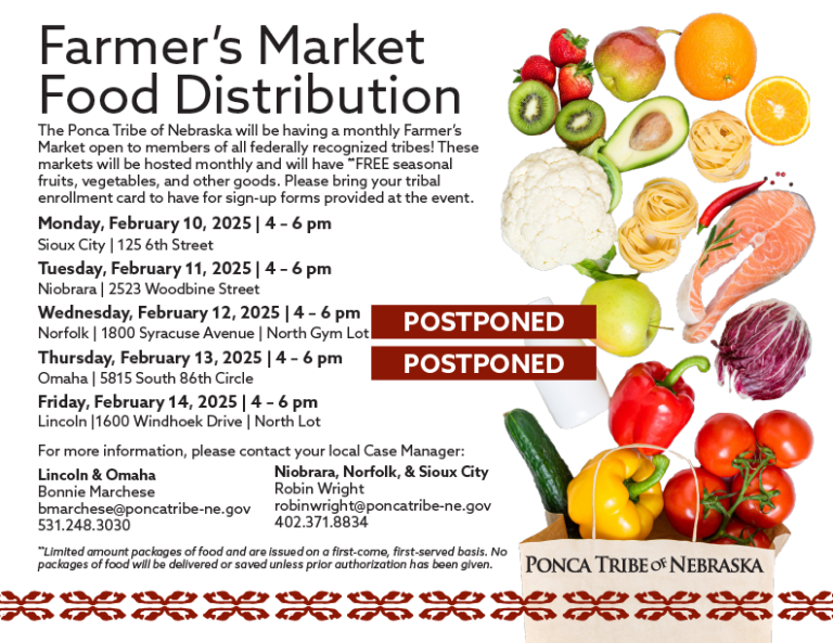 Food Distributions Postponed in Norfolk and Omaha