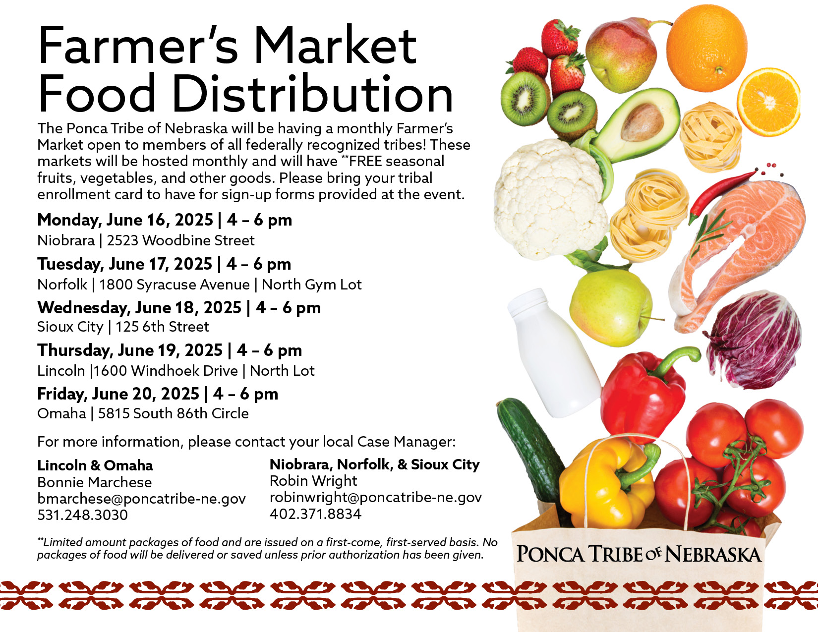 Food Distribution – Sioux City
