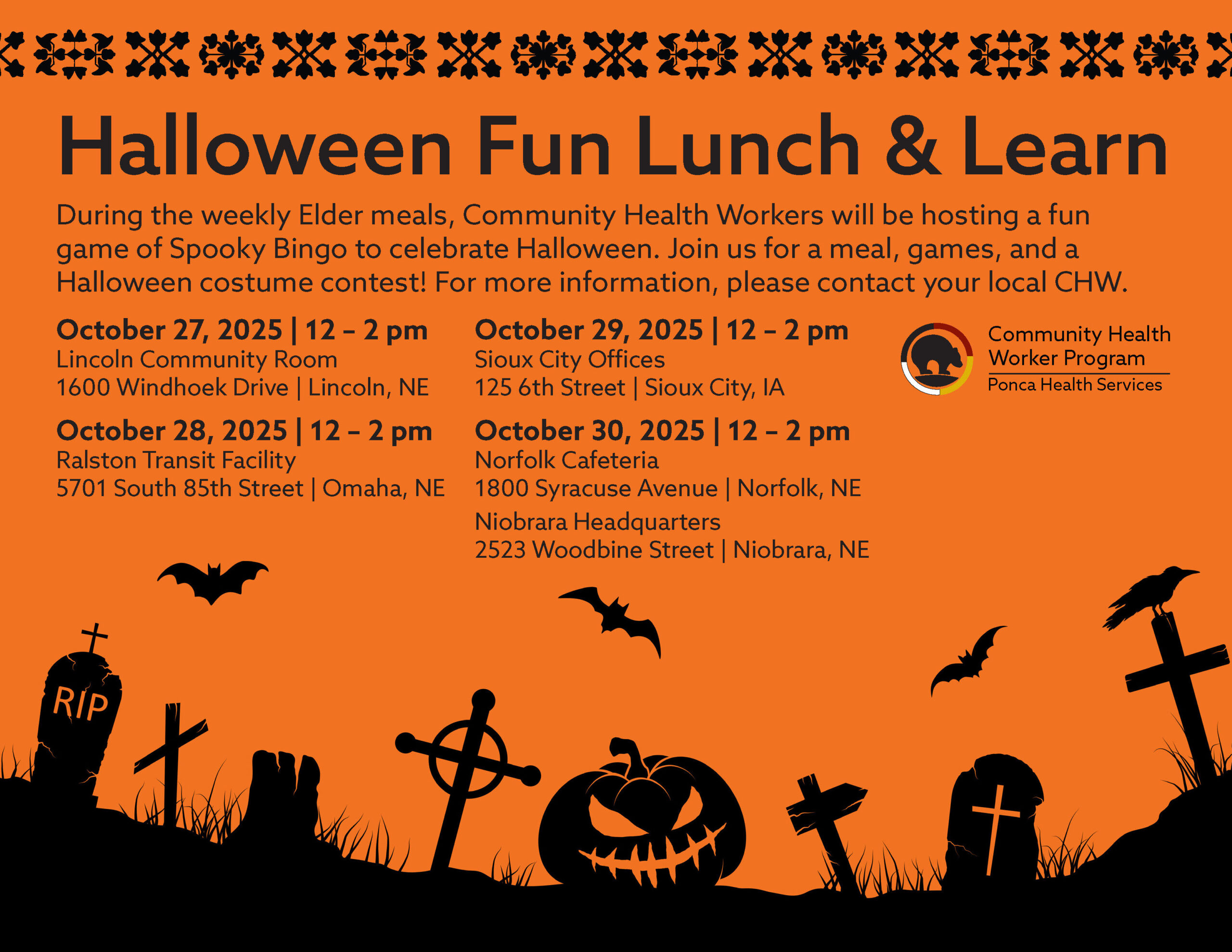 Halloween Fun Lunch & Learn