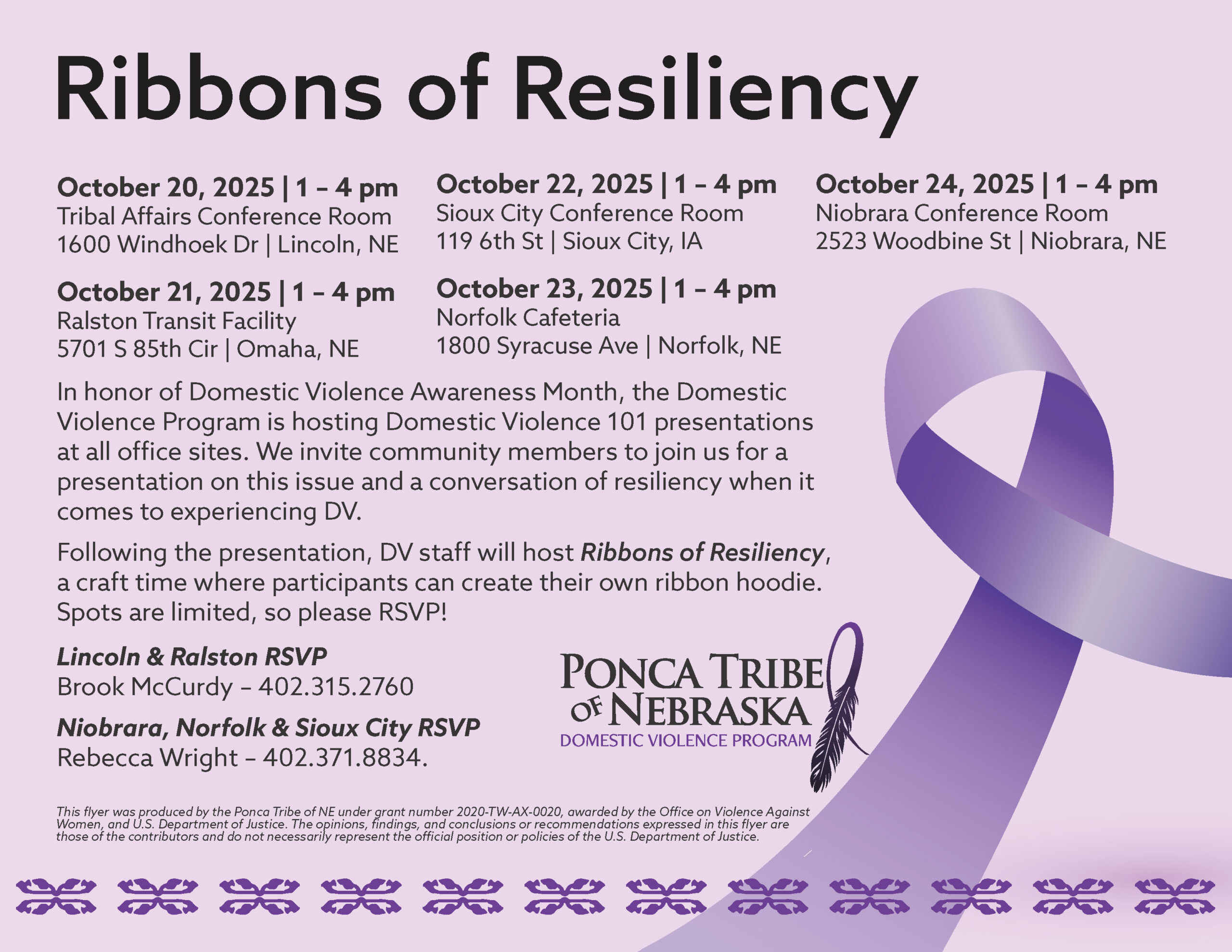 Ribbons of Resiliency