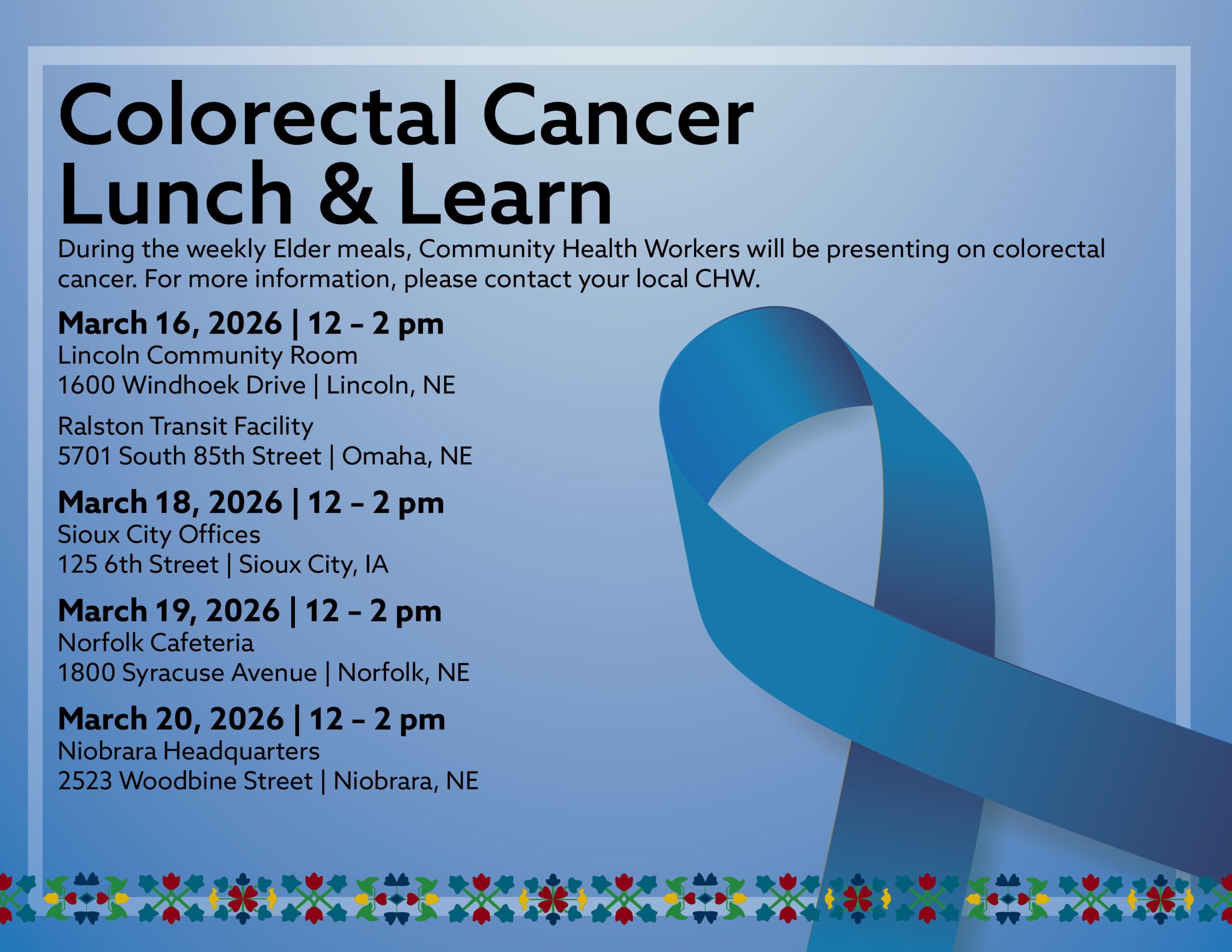 Colorectal Cancer Lunch & Learn