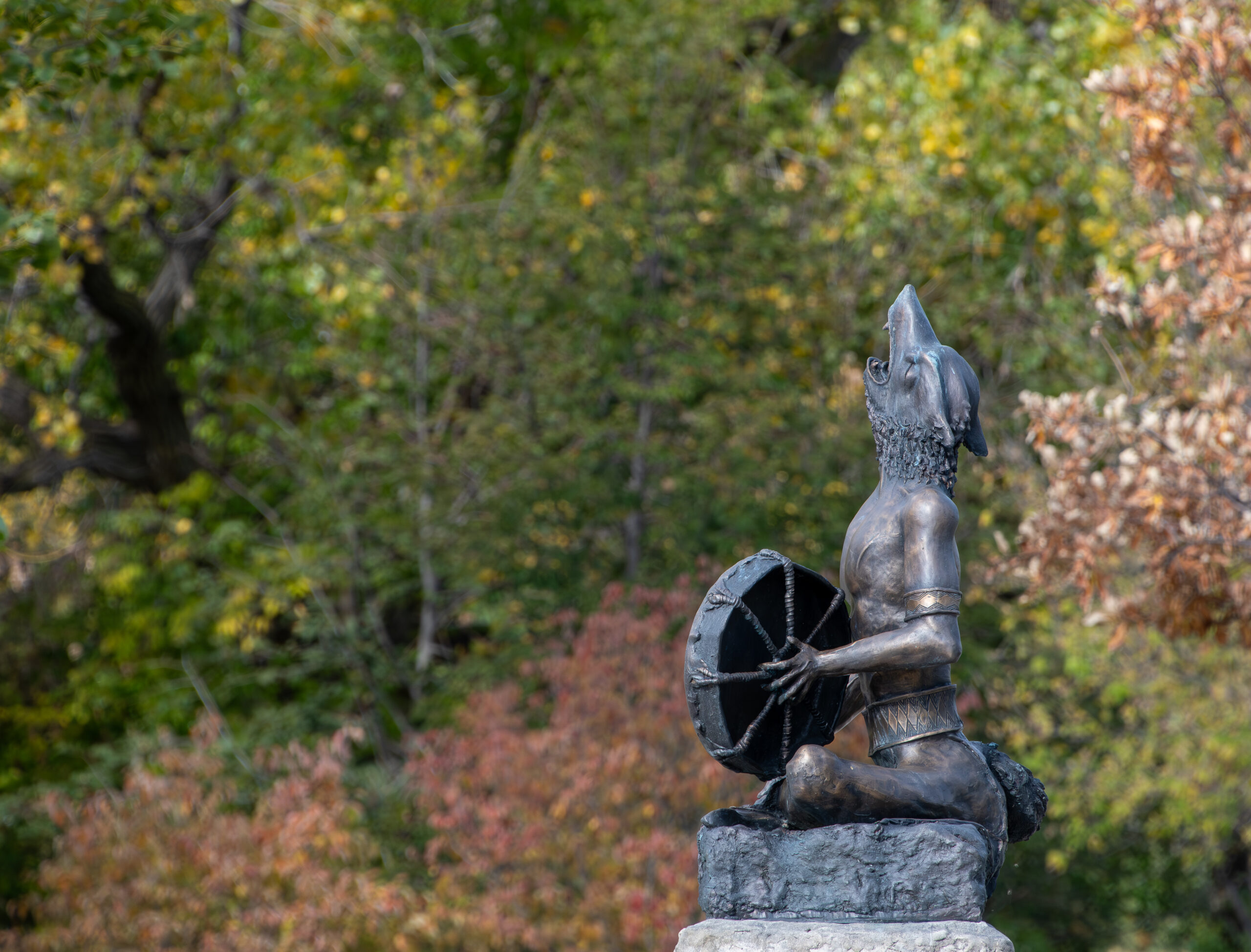 Coyote and Turkey (In Ponca)