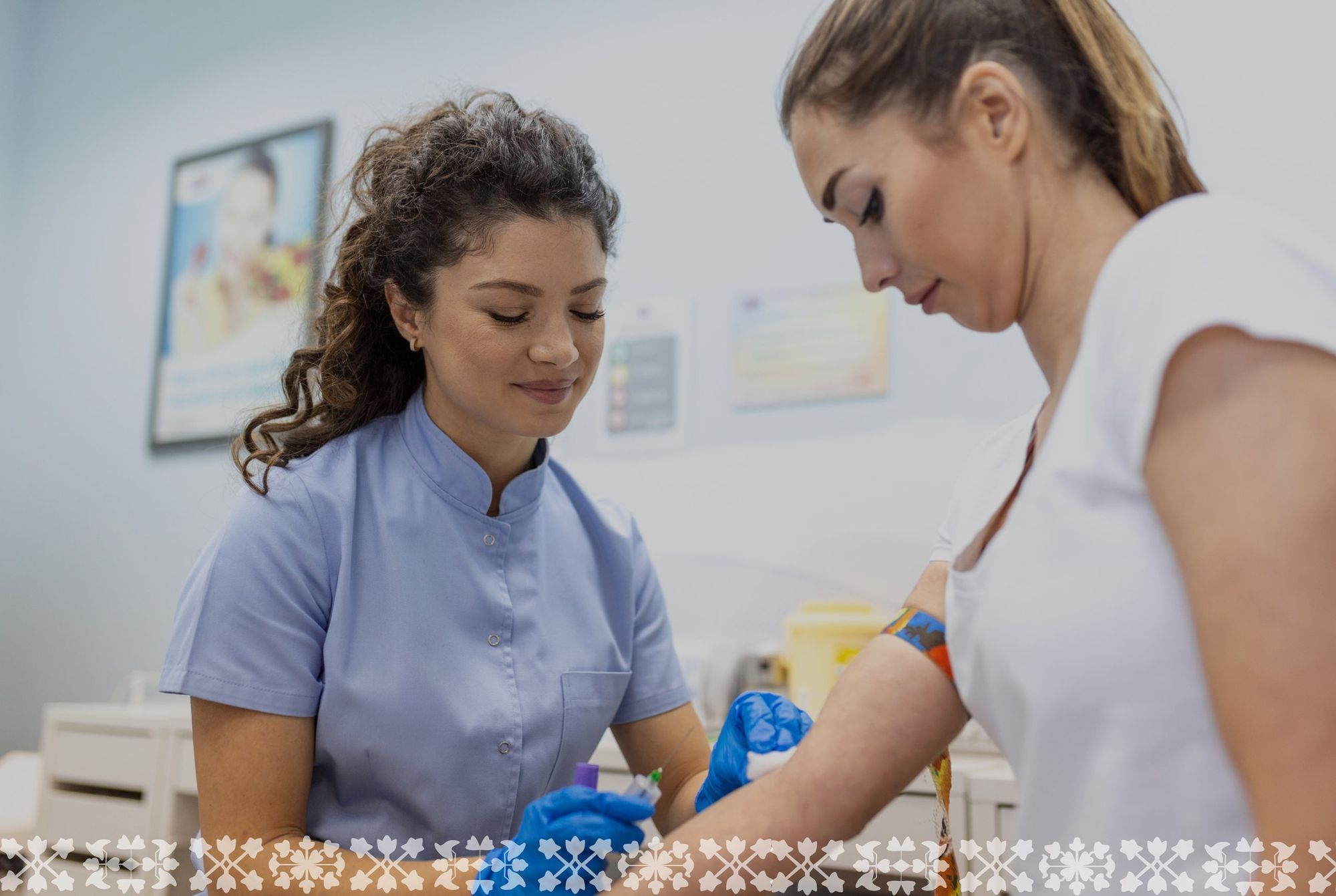 Ponca Health Services clinician caring for a patient