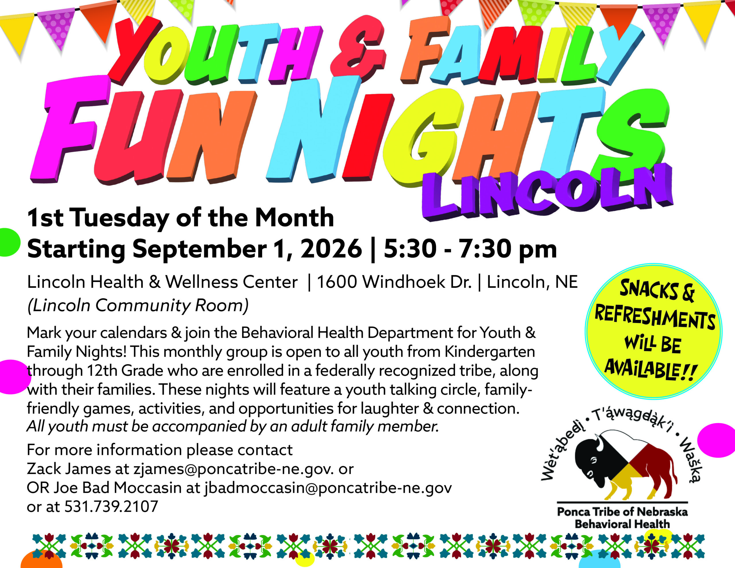Youth & Family Fun Nights – Lincoln