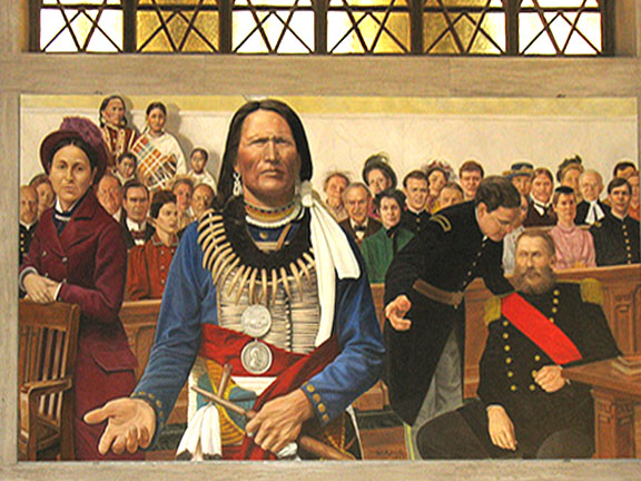 Chief Standing Bear Speaks — Trial of Chief Standing Bear, 1879