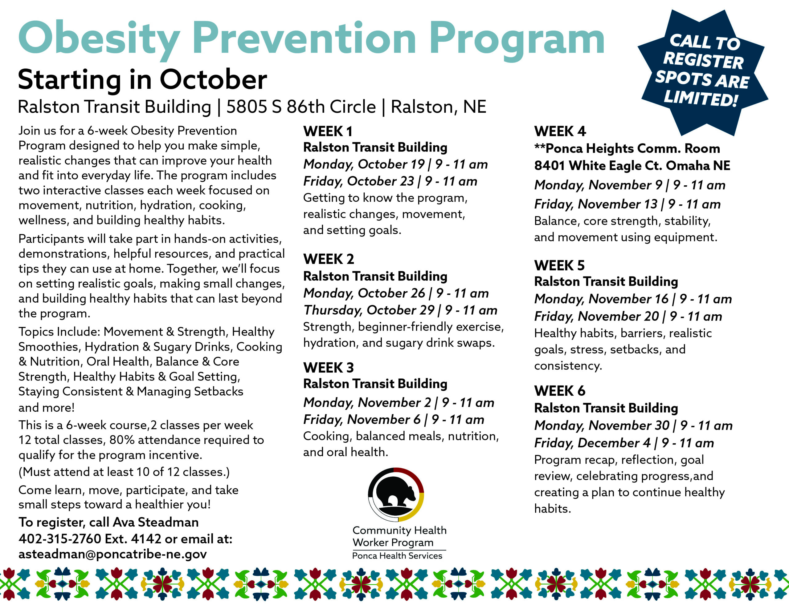 Obesity Prevention Program