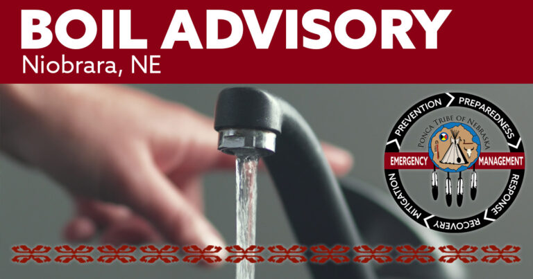 Boil Advisory for Niobrara until further notice