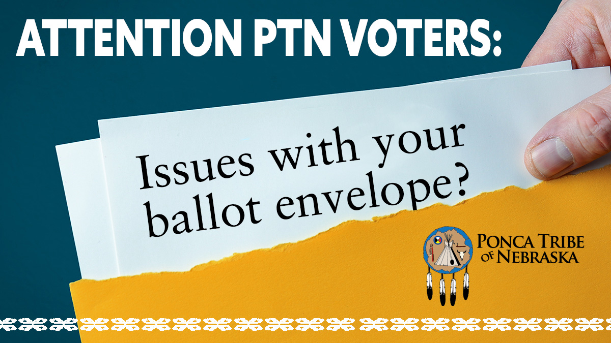 IMPORTANT INFORMATION REGARDING BALLOT ENVELOPES